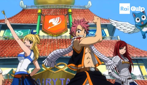 Fairy Tail torna su Rai Gulp