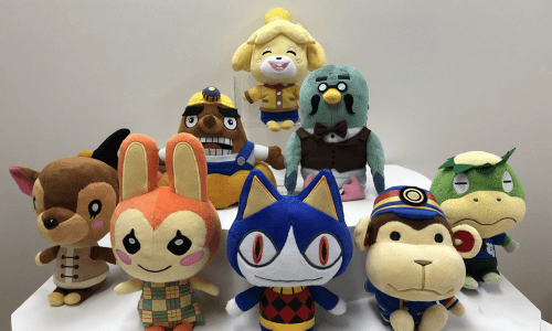 Animal Crossing: arriva la collezione di peluche all stars