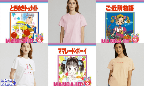 UNIQLO: In arrivo T-Shirts di Ransie, Marmalade Boy e altri manga della Ribon