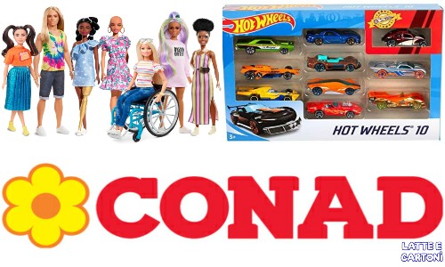 BARBIE E HOT WHEELS DA CONAD PER UN TOUR ESTIVO