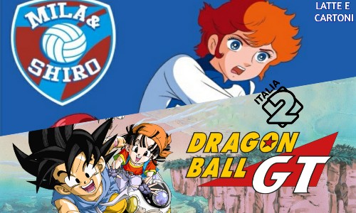 Mila e Shiro e Dragon Ball GT arrivano su Italia 2