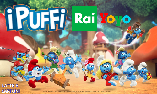 La nuova serie de I PUFFI arriva su Rai Yoyo