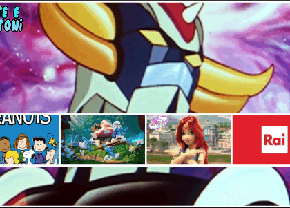 Torna l’appuntamento con i cartoni su Rai 2: in arrivo Goldrake, Winx e tante sorprese!
