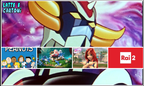 Torna l’appuntamento con i cartoni su Rai 2: in arrivo Goldrake, Winx e tante sorprese!